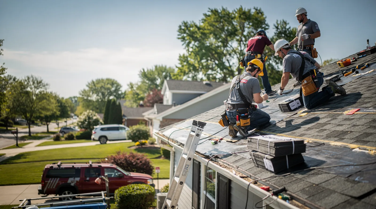 Roof Repair in Red Rock, TX around you